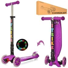 Дитячий складаний триколісний самокат iTrike JR3-003-1-V MAXI / колір фіолетовий**