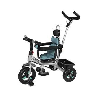 Велосипед коляска триколісна TILLY THUNDER T-321 бірюзовий