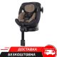 Дитяче автокрісло поворотне CARRELLO Genesis+ CRL-12807 Sand Beige i-Size 40-150см ISOFIX бежеве