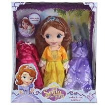 Лялька для дівчинки ZT 8809 C "Софія Прекрасна" з нарядами