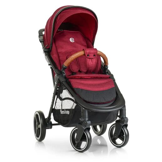 Прогулянкова коляска дитяча El Camino ME 1022L Expert Deep Red червоний**
