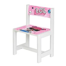 Дитячий стіл зі стільчиком Bambi BSM1-40 LOL білий**