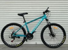Cпортивний велосипед TopRider 670 колеса 26 дюймів / SHIMANO / рама 17" алюміній / колір Синій