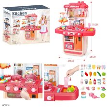 Дитячий ігровий набір інтерактивна кухня велика АСТРА WD-P33 з водою і холодною парою