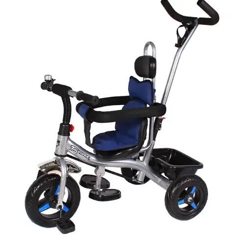 Велосипед коляска триколісна TILLY THUNDER T-321 синій