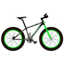 Велосипед Фетбайк EB26POWER 1.0 S26.2 колеса 26 дюймів / SHIMANO / чорно-зелений **