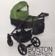 Універсальна Всесезонна Дитяча коляска Трансформер 2в1 BOSTON з Люлькою і підсклянником. Льон Хакі