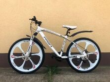 Алюмінієвий Спортивний велосипед гірський MTB 26 дюймів T26BLADE 26.2W SHIMANO/Магнові диски/білий