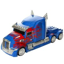 Інтерактивний робот трансформер 757-B005 Оптімус Прайм на радіокеруванні акумулятор світло синій