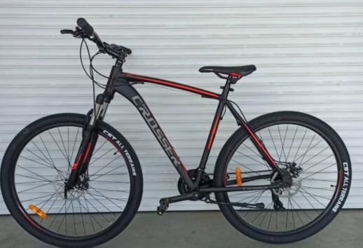 Велосипед спортивний гірський Crosser Inspiron 29 колеса 29 дюймів рама алюміній 21" чорно-червоний