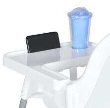 Стільчик для годування 2 в 1 Bambi M 4209 White білий**