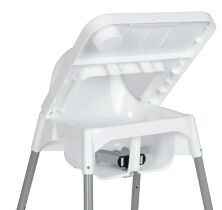 Стільчик для годування 2 в 1 Bambi M 4209 White білий**