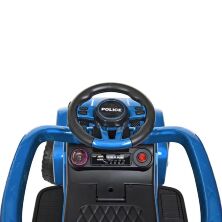 Дитяча каталка толокар штовхач Машинка Bambi 2в1 M 4288S-12 з батьківською ручкою / автопокраска синій**