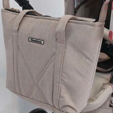 Універсальна Всесезонна Дитяча коляска Трансформер 2в1 BOSTON з Люлькою і підсклянником. Льон Бежева