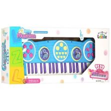 Дитячий синтезатор-піаніно на ніжках 3707A-8A з мікрофоном 37 клавіш MP3. Працює від мережі / 2 кольори**