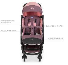 Коляска дитяча прогулянкова ZIGZAG ME 1040L Dust Pink