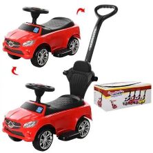 Дитяча машинка каталка толокар Bambi M 3503C-3 червона