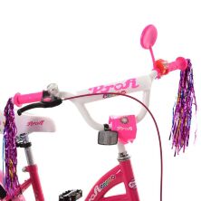 Велосипед дитячий двоколісний PROFI Y1423-1 Bloom 14 дюймів малиновий