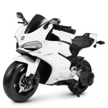Дитячий електромобіль мотоцикл Bambi Racer M 4262EL-1 Ducati світло фар білий**