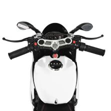 Дитячий електромобіль мотоцикл Bambi Racer M 4262EL-1 Ducati світло фар білий**