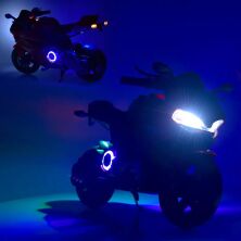 Дитячий електромобіль мотоцикл Bambi Racer M 4262EL-1 Ducati світло фар білий**