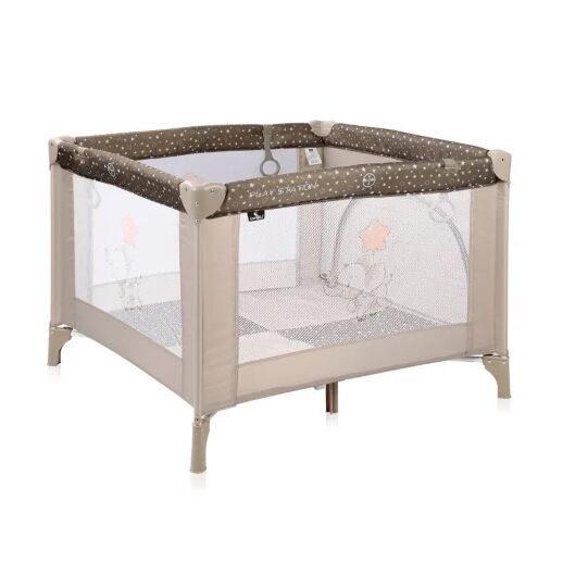 Манеж-ліжко Lorelli Play Station Beige Elephant бежевий