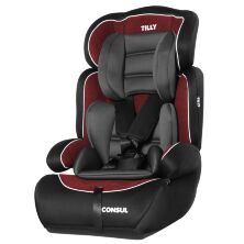 Автокрісло дитяче TILLY Consul T-531/2 Red група 1 2 3 4 червоне