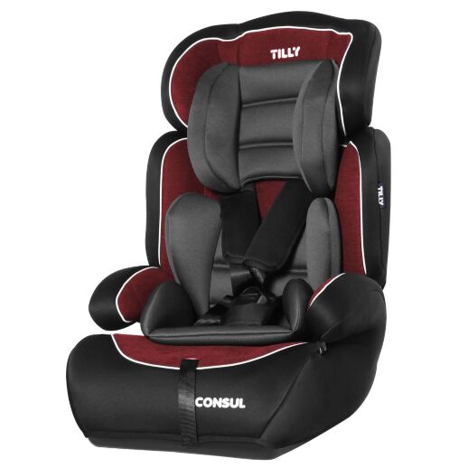 Автокрісло дитяче TILLY Consul T-531/2 Red група 1 2 3 4 червоне