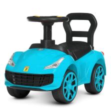 Дитяча МАШИНКА каталка толокар Bambi M 4742-4 Музика і світлові ефекти / синя**