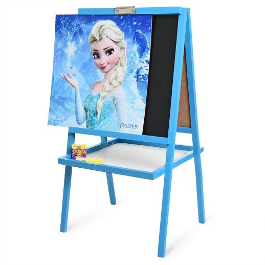 Дитячий двосторонній мольберт Bambi M 063 Frozen (з затиском для паперу, магнітна)