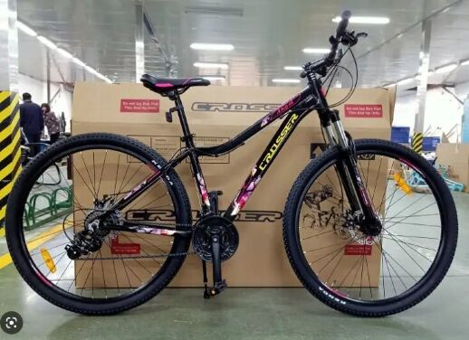 Велосипед спортивний гірський Crosser Angel 26 колеса 26 дюймів рама алюміній 17" білий