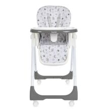 Дитячий складаний стільчик для годування BAMBI M 5673-11 чохол екокожа/сірий