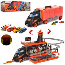 Ігровий набір гараж S8610A Автовоз валізу трейлер контейнер-гараж транспорт**