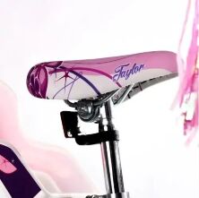 Велосипед дитячий двоколісний TAYLOR 1701-16 колеса 16 дюймів з кошиком і сидінням для ляльки / білий