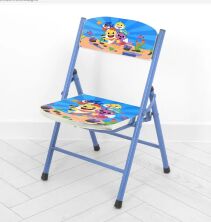 Дитячий складаний столик зі складним стільчиком Bambi A19-SHARK "Акулятко Ту-ру-ру" блакитний**