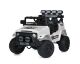 Дитячий двомісний електромобіль джип багі JJ2122EBLR-1 шкіряне сидіння білий
