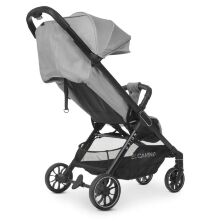 Коляска прогулочная El Camino ME 1084 ORION Silver з чохлом на ніжки / сіра**