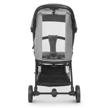 Коляска прогулочная El Camino ME 1084 ORION Silver з чохлом на ніжки / сіра**