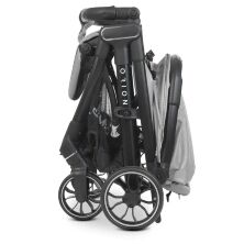 Коляска прогулочная El Camino ME 1084 ORION Silver з чохлом на ніжки / сіра**