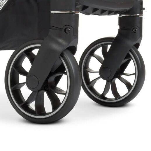 Коляска прогулочная El Camino ME 1084 ORION Silver з чохлом на ніжки / сіра**