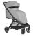 Коляска прогулочная El Camino ME 1084 ORION Silver з чохлом на ніжки / сіра**