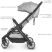 Коляска прогулочная El Camino ME 1084 ORION Silver з чохлом на ніжки / сіра**