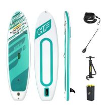 Надувна дошка для плавання серфінгу з веслом BESTWAY 65346 SUP-борд із ручним насосом. Розмір 305-84-15 см