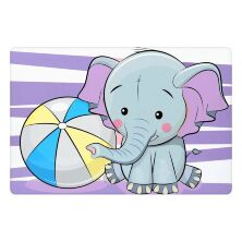 Дитячий стіл зі стільчиком Bambi BSM1-05 Слоник білий**