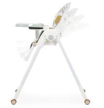 Дитячий складаний стільчик для годування BAMBI M 5673-12 чохол екошкіра/блакитний