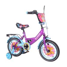 Велосипед дитячий двоколісний TILLY Fluffy 14 дюймів T-214213/1 purple+blue фіолетово-блакитний