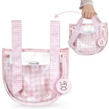 DeCuevas Коляска для ляльки з сумкою та парасолькою серії Ніцца 60см (складна) (85046)