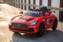 Дитячий електромобіль машина Mercedes M 4050EBLR-3 mp3, SD, USB, пульт р/к / червоний