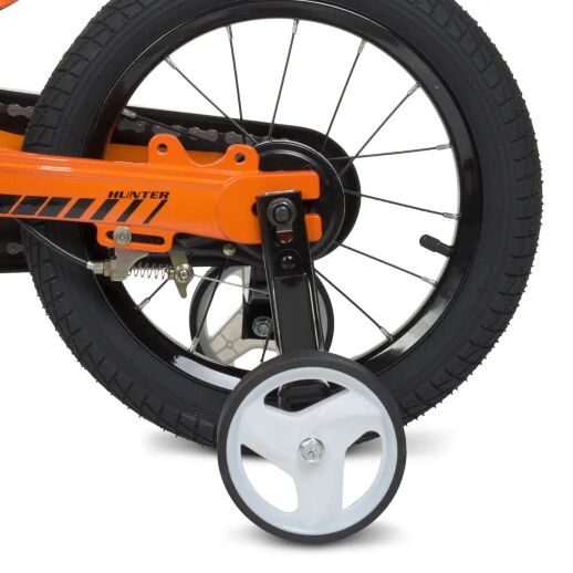 Велосипед дитячий двоколісний 14-MERCURY колеса 14 дюймів дискові гальма рама магній білий