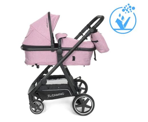 Універсальна дитяча Коляска 2 в 1 ALLIANCE ME 1069 Denim Dark Gray **